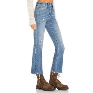 Pistola Lennon High Rise Cropped Bootcut W/Raw Hem Size 25 NWT